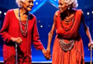 The Twin Grandmothers in Red Who Took the AGT Stage—And Left Everyone in Tears